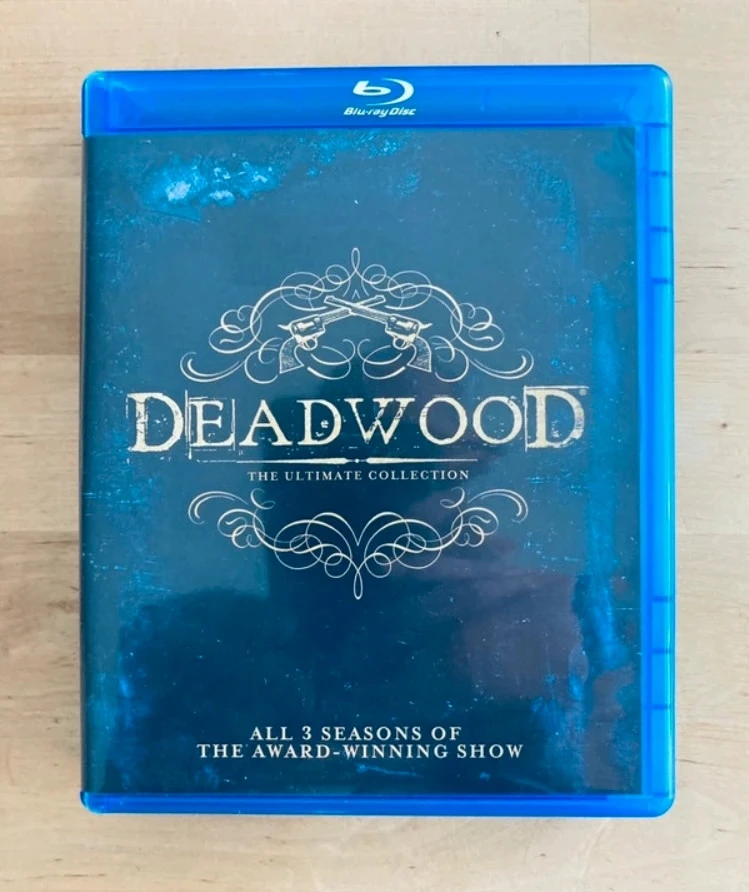 Coffret Blu-ray intégrale série Deadwood.